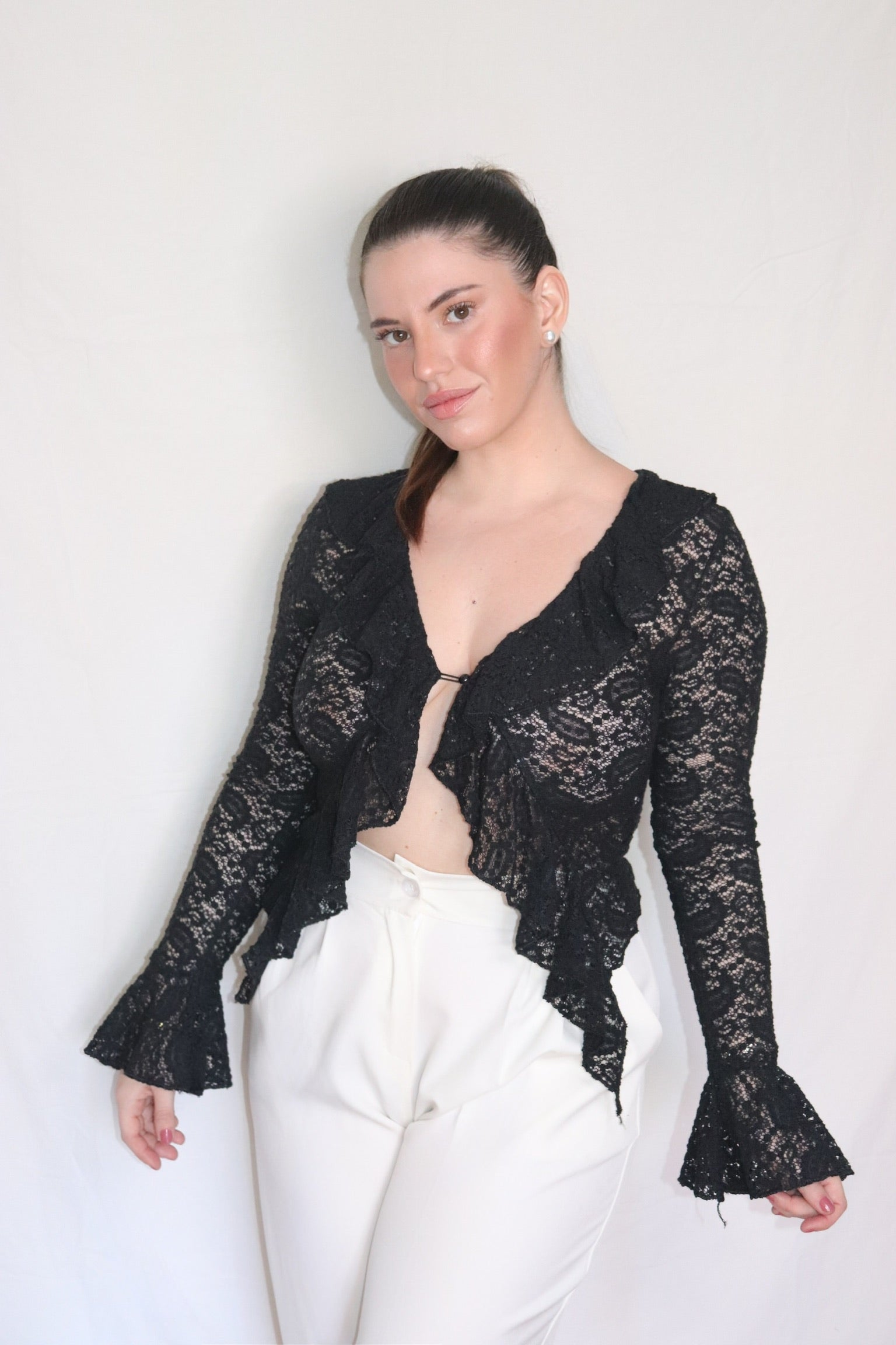 RARE LACE CARDIGAN