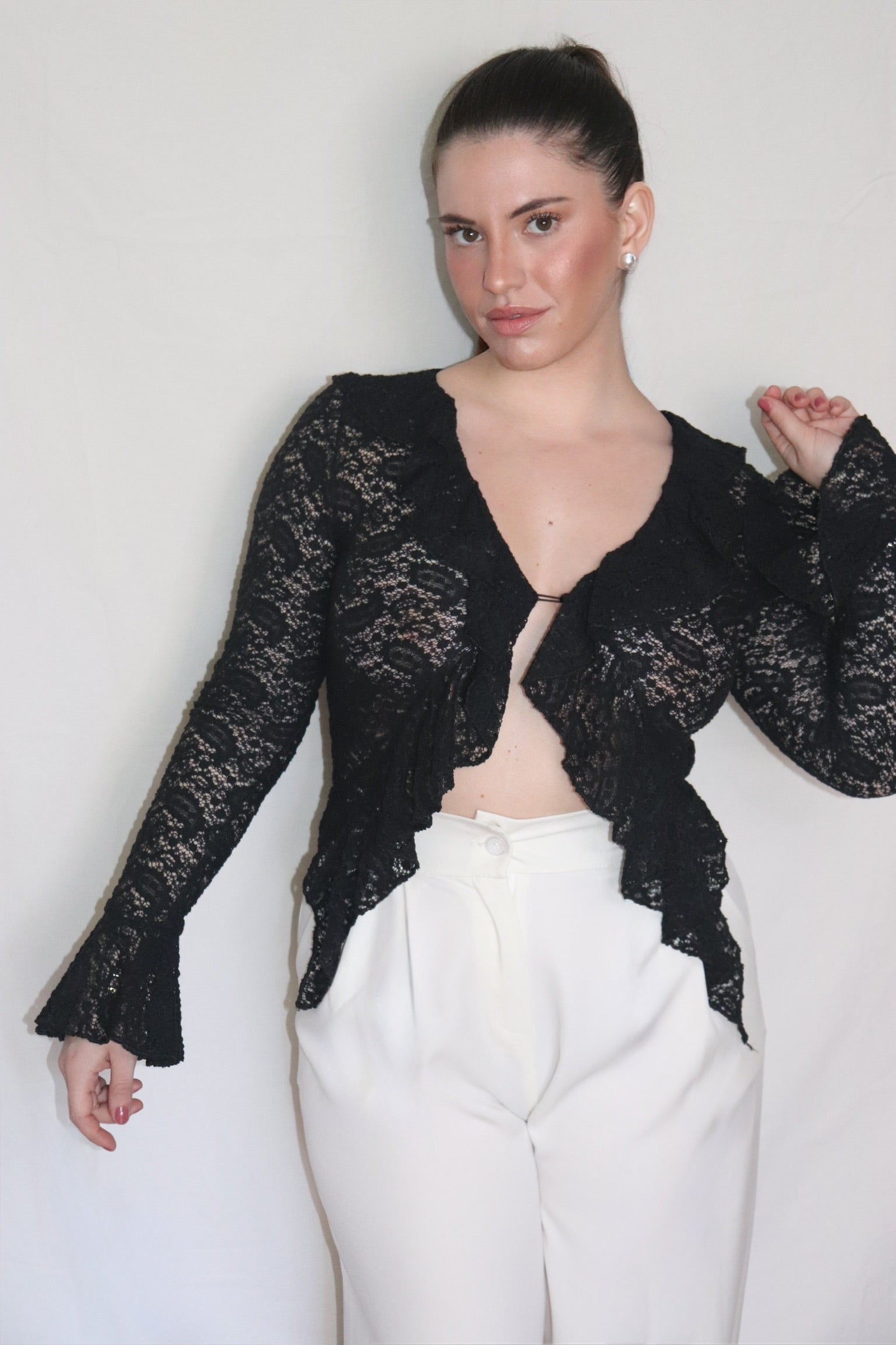 RARE LACE CARDIGAN